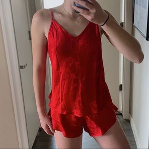 Victoria’s Secret Silk Pajama Set